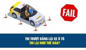 Nguyên nhân thi trượt thực hành lái xe B2